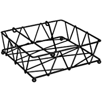 Los mejores  - THE HOME DECO FACTORY CMKA2476 SERVILLETERO Alambre C-Solapa- Metal- Negro- Talla única